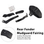 BMW F800GS Rear Fender Mudguard Fairing Black Generic