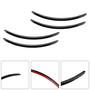 2006-2013 Harley FLHX Street Glide Fender Accent Set Rear Black Generic