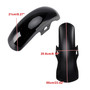 2014-2023 Harley Touring Electra Road Street Glide Steel Rear Fender Mudguard Black Generic