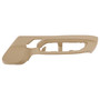 2009-2012 Buick Enclave Front Driver Seat Side Trim Panel Tan Cover 25941790 Generic