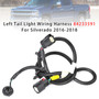 2016-2018 Silverado Left Tail Light Wiring Harness 84233591 Generic