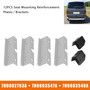 12x Seat Mounting Reinforcement Plates/Brackets For VW T5 T6 2 + 1 Rear Seats