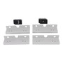 12x Seat Mounting Reinforcement Plates/Brackets For VW T5 T6 2 + 1 Rear Seats