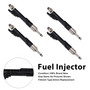 2012-2015 BMW ActiveHybrid 5 7 4Pcs Fuel Injector 0261500109 Generic