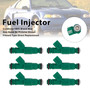 1999-2004 Ford Mustang Windstar 6Pcs Fuel Injector 0280155789 Generic