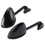 2006-2025 Kawasaki ZZR-1400 ZZR 1400 ZX-14 ZX14 Rearview Mirrors Left and Right Black Generic