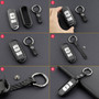 2017- Toyota Yaris Leather Silicone Car Key Case Cover With Buckle Generic