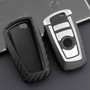 2011-2018 BMW X3 X4 Leather Silicone Car Key Case Cover With Buckle Generic
