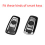2012-2018 BMW M2 M3 M4 M5 M6 Leather Silicone Car Key Case Cover With Buckle Generic