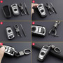 2012-2018 BMW M2 M3 M4 M5 M6 Leather Silicone Car Key Case Cover With Buckle Generic