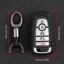 2017 Ford Leather Silicone Car Key Case Cover With Buckle Generic