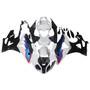 2009-2014 BMW S1000RR Amotopart Fairings White Black SRR Racing Customs Fairing