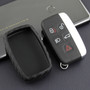 2013-2018 Jaguar XE XF XJ Leather Silicone Car Key Case Cover With Buckle Generic