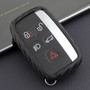 2014-2018 Jaguar F-PACE F-TYPE Leather Silicone Car Key Case Cover With Buckle Generic