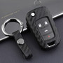 2010-2019 Chevrolet Trax Cruze Leather Silicone Car Key Case Cover With Buckle Generic