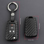 2010-2019 Buick LaCrosse Regal Leather Silicone Car Key Case Cover With Buckle Generic