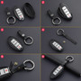 2007-2019 Nissan Leather Silicone Car Key Case Cover With Buckle Generic