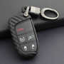 2011-2019 Chrysler 300/300C 200 Leather Silicone Car Key Case Cover With Buckle Generic