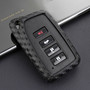 2013-2019 Lexus Leather Silicone Car Key Case Cover With Buckle Generic