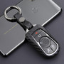 2017-2019 Buick Enclave LaCrosse Regal Leather Silicone Car Key Case Cover With Buckle Generic