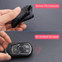 2017-2019 Buick Enclave LaCrosse Regal Leather Silicone Car Key Case Cover With Buckle Generic