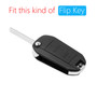 2009-2019 Peugeot 208 508 3008 Leather Silicone Car Key Case Cover With Buckle Generic