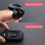 2013-2019 Honda Civic CR-V Odyssey Accord Leather Silicone Car Key Case Cover With Buckle Generic