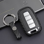 2009-2015 Hyundai Elantra Genesis Veloster Leather Silicone Car Key Case Cover With Buckle Generic