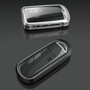 Aluminum Alloy TPU Silver Car Key Case Cover With Buckle For Mazda CX-4 CX-5