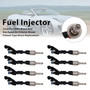 8Pcs Fuel Injector For Land Rover LR4 Range Rover Jaguar XF XJ 0261500298
