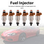 1991-1996 Dodge Stealth R/T Turbo 3.0L 6Pcs Fuel Injector Generic