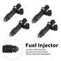2007-2014 Renault Twingo II 1.2 8V D7F 4Pcs Fuel Injector 8200506653 Generic