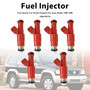 1998-2004 Isuzu Amigo Rodeo Trooper VehiCROSS 6Pcs Fuel Injector 0280155735 Generic