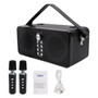 Wireless Bluetooth Speaker Dual Microphone Karaoke All-In-One Outdoor Portable