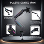 Gaming Monitor Arm 32inch Desktop Computer Monitor Stand RGB Light Monitor Stand
