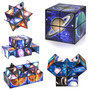 2 In 1 Earth Style Star Cube Magic Cube Set For Kid And Adult Toy Ages 8-12