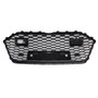 Front Bumper Grille Grill Fit Audi A7 C8 S7 2019-2024 W/ACC Black