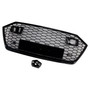 Front Bumper Grille Grill Fit Audi A7 C8 S7 2019-2024 W/ACC Black