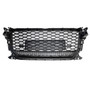 Gloss Black Front Honeycomb Grille Grill Fit Audi Q2 2016-2020 Pre-Facelift