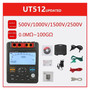 UT512 Insulation Resistance Testers Voltmeter Auto Range 2500V 100G¦¸