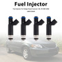 6Pcs Fuel Injector For Dodge Grand Caravan 3.8L V6 2003-2004 04861238AB