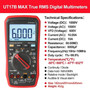 UT17B MAX Digital Multimeter DC/AC Function SwitchingC/V/I/R Measurement?