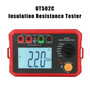 UT502C 2500V Insulation Resistance Meter Ground Tester Megohmmeter Volt