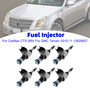6Pcs Fuel Injector For Cadillac CTS SRX For GMC Terrain 2010-11 12629927