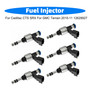 6Pcs Fuel Injector For Cadillac CTS SRX For GMC Terrain 2010-11 12629927