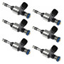 6Pcs Fuel Injector For Cadillac CTS SRX For GMC Terrain 2010-11 12629927
