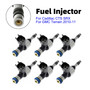 6Pcs Fuel Injector For Cadillac CTS SRX For GMC Terrain 2010-11 12629927