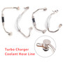4PCS Turbo Charger Coolant Hose Line Kit For BMW 335i xDrive 335is 335xi 335is