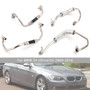 4PCS Turbo Charger Coolant Hose Line Kit For BMW 335i xDrive 335is 335xi 335is
