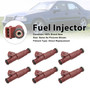 6Pcs Fuel Injector For Mercedes-Benz C280 1997 E320 1994-1997 0280155757